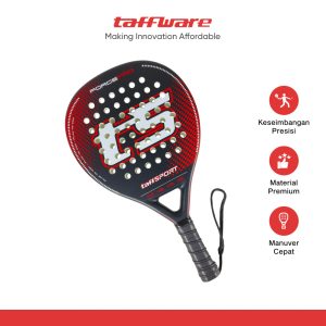 ginee_20260915171716599_6432435584.jpg TaffSPORT Raket Padel Teardrop Carbon Fiber 3.8cm Thickness 360g - 4013