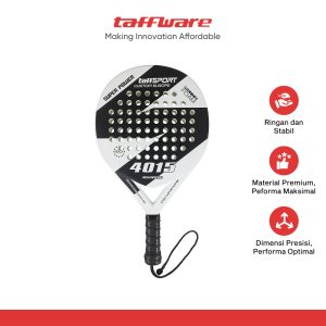 ginee_20260915171738527_1714151950.jpg TaffSPORT Raket Padel Round Carbon Glass Fiber 3.8cm Thickness 360g - 4015