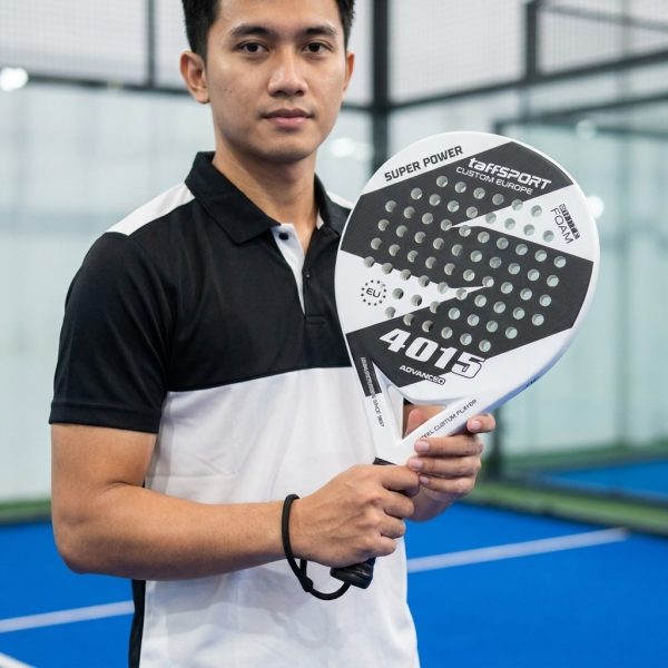 ginee_20260915171739330_2693205134.jpg TaffSPORT Raket Padel Round Carbon Glass Fiber 3.8cm Thickness 360g - 4015