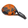 TaffSPORT Raket Padel Teardrop Carbon Glass Fiber 3.8cm Thickness 360g - 4003