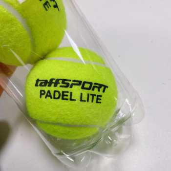ginee_20260915171823090_3675960678.jpg TaffSPORT Lite Bola Padel Ball Natural Rubber Core Felt Wool 3 PCS - X33