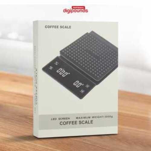 Taffware Digipounds Timbangan Kopi Digital Scale Recharge 3kg 0.1g - EK6002