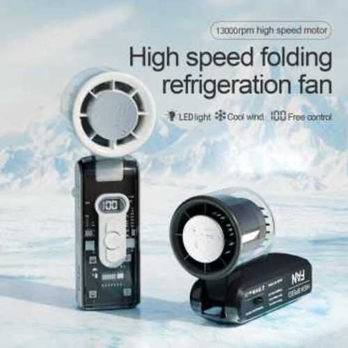 ginee_20260915171944205_3041925758.jpg TaffGO Kipas Angin Portable Genggam Turbo Mini Cooling Fan 3600mAh - FC8