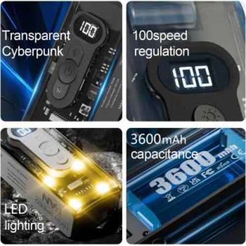 ginee_20260915171944481_2557494945.jpg TaffGO Kipas Angin Portable Genggam Turbo Mini Cooling Fan 3600mAh - FC8