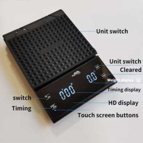 Taffware Digipounds Timbangan Kopi Digital Timer Coffee Scale 3kg 0.1g - EK6012