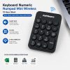 Taffware Keyboard Numeric Numpad Mini 2.4GHz Silent 19 Keys - Q9