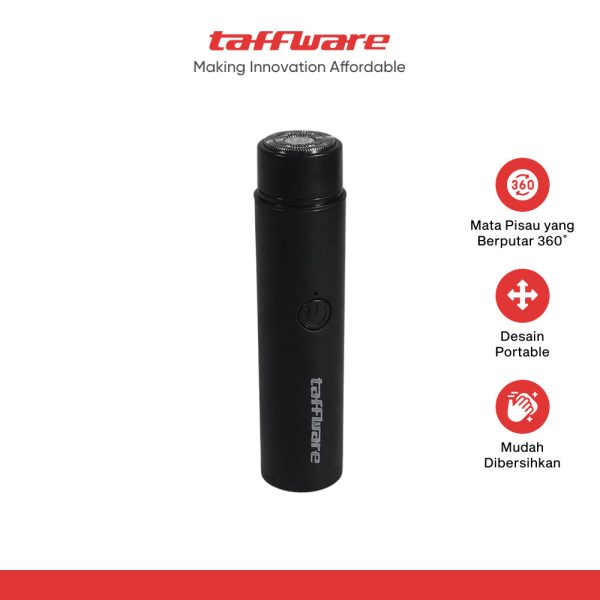 Taffware Alat Cukur Kumis Elektrik Mini Portabel Trimmer Shaver - FH021