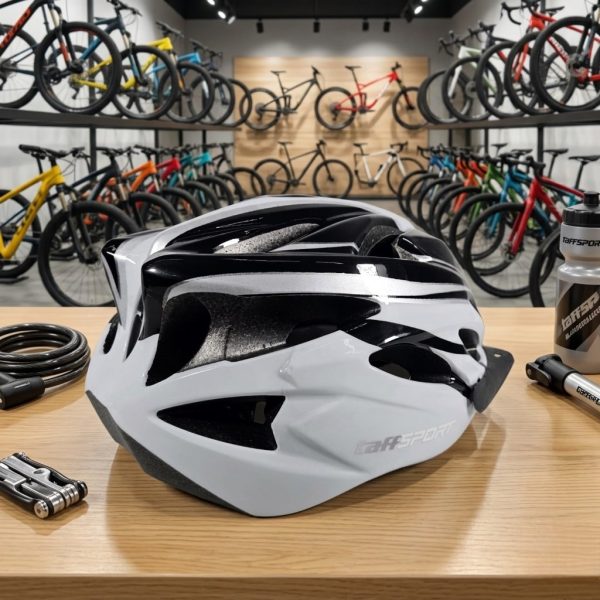 ginee_20260915174858419_0726282383.jpg TaffSPORT Helm Sepeda Road Bike Ultralight Bicycle Helmet 18 Air Vent - X40