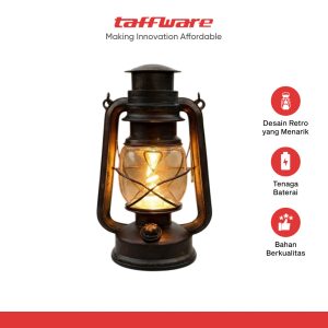 TaffLED Lampu Teplok LED Retro Kerosene Lamp Antique Warm White 3W - RZ001