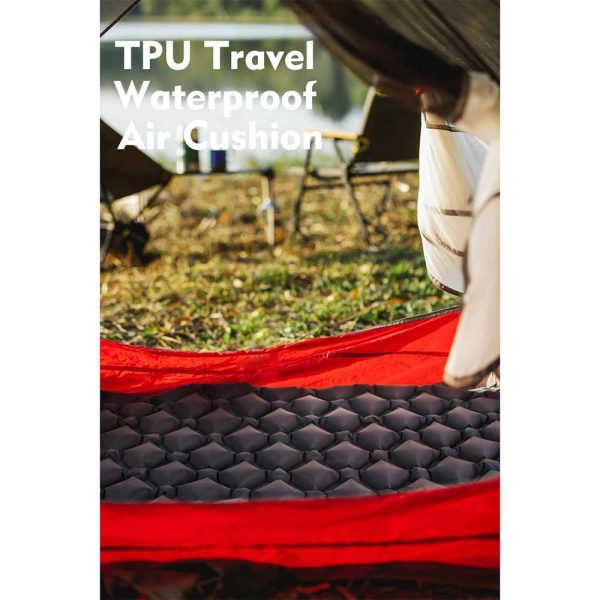 TaffSPORT Kasur Matras Angin Manual Sleeping Pad Waterproof Single - SB-14