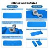 TaffSPORT Kasur Matras Angin Manual Sleeping Pad Waterproof Single - SB-10