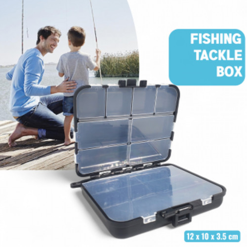 ginee_20260915175412320_7142316559.jpg TaffSPORT Kotak Perkakas Pancing Kail Umpan Tackle Box 11 Grid - VK11