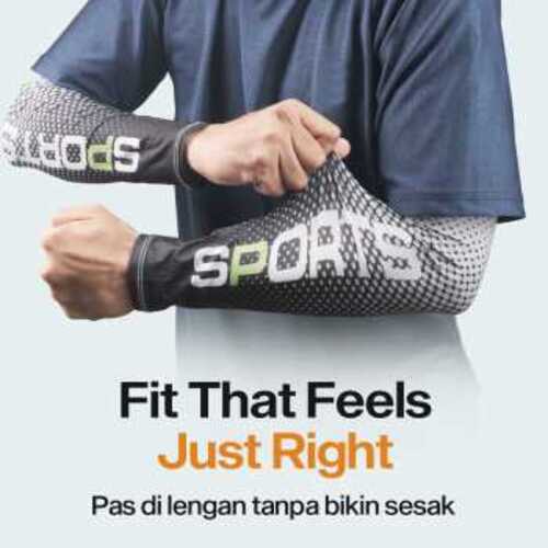 ginee_20260915181413428_3239067975.jpg TaffSPORT Sarung Pelindung Lengan Manset Arm Sleeve UV Protection - BX101