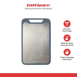 ginee_20260915181638596_9030176207.jpg TaffHOME Talenan Cutting Board Stainless Steel PP Double Sided - B025