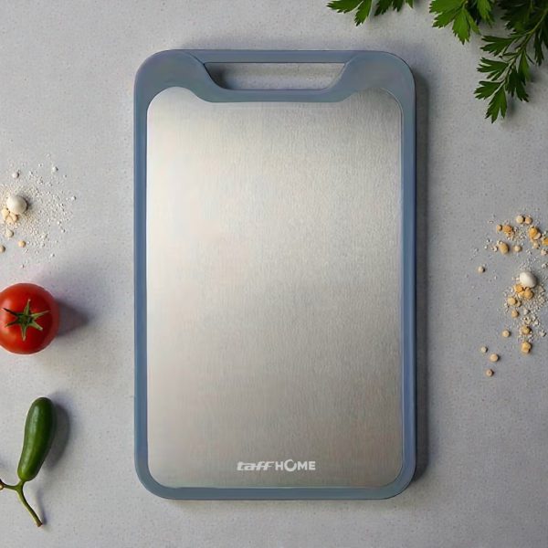 ginee_20260915181638767_2736926557.jpg TaffHOME Talenan Cutting Board Stainless Steel PP Double Sided - B025