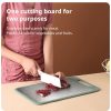ginee_20260915181638849_5023823840.jpg TaffHOME Talenan Cutting Board Stainless Steel PP Double Sided - B025
