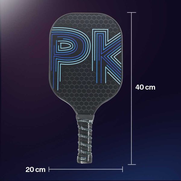 ginee_20260929101209390_3628980648.jpg TaffSPORT Raket Pickleball Paddle Honeycomb Core Fiberglass 225g - BQ114