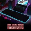 TaffGEAR Mouse Pad Gaming XL RGB LED Desk Mat