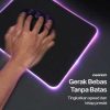 TaffGEAR Mouse Pad Gaming XL RGB LED Desk Mat