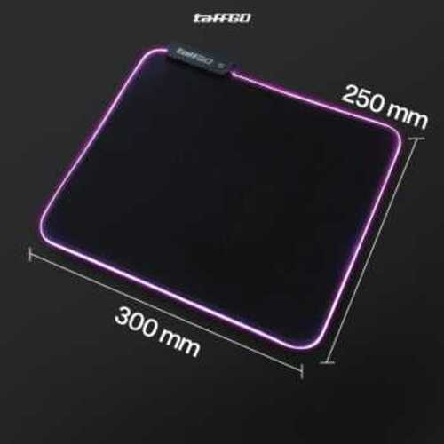 TaffGEAR Mouse Pad Gaming XL RGB LED Desk Mat