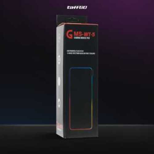 TaffGEAR Mouse Pad Gaming XL RGB LED Desk Mat