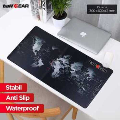 ginee_20260929144806345_1812302183.jpg TaffGEAR Gaming Mouse Pad Desk Mat Peta Dunia Anti Slip Waterproof - MP002