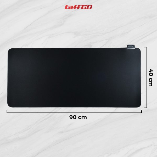 TaffGEAR Mouse Pad Gaming XL Illuminated LED RGB Desk Mat 900x400x4mm - GMS-WT5