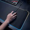 TaffGEAR Mouse Pad Gaming XL Illuminated LED RGB Desk Mat 900x400x4mm - GMS-WT5