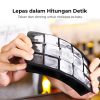 TaffHOME Cetakan Es Batu Silikon Kotak 15 Grid Ice Cube Tray - DY0971
