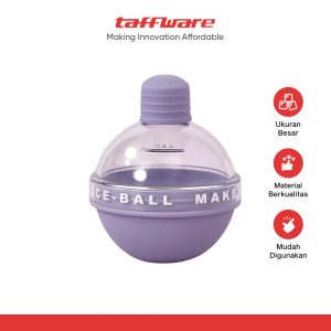 ginee_20260929151518842_0764665071.jpg TaffHOME Cetakan Es Batu Silikon Bola Light Bulb Ice Cube Mold - GJ2980