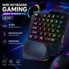 TaffGEAR Mini Keyboard Gaming Wired Membran RGB 35 Key - K58