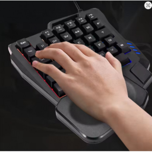 TaffGEAR Mini Keyboard Gaming Wired Membran RGB 35 Key - K58
