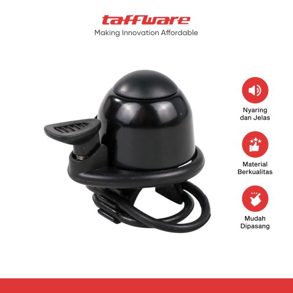 ginee_20260929152001195_1666581040.jpg TaffSPORT Bel Sepeda Bike Horn Metal Universal Fit 85dB - GL-10