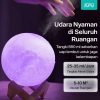 ginee_20260929152032977_7739750544.jpg Taffware HUMI Air Humidifier Ultrasonic 3D Moon RGB Night Light 880ml - AX-08