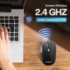 TaffGEAR Mouse Wireless Optical 2.4GHz Ergonomis Portable 6Key 1600DPI - AA-01