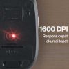 TaffGEAR Mouse Wireless Optical 2.4GHz Ergonomis Portable 6Key 1600DPI - AA-01