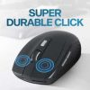 TaffGEAR Mouse Wireless Optical 2.4GHz Ergonomis Portable 6Key 1600DPI - AA-01
