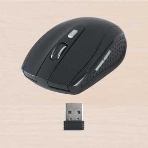 TaffGEAR Mouse Wireless Optical 2.4GHz Ergonomis Portable 6Key 1600DPI - AA-01