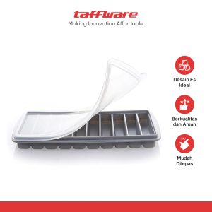 ginee_20260929152151898_2368216881.jpg TaffHOME Cetakan Es Batu Silikon Balok 10 Grid Ice Cube Food Grade - LM-10