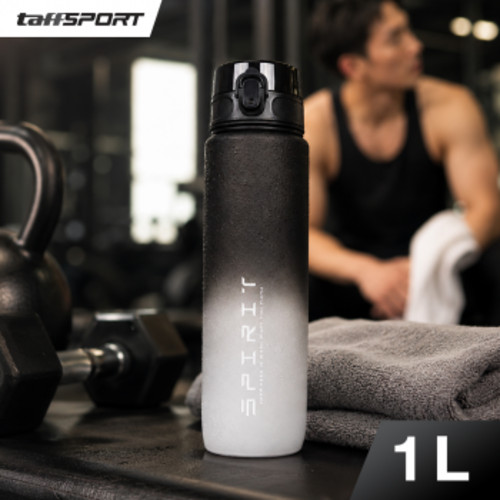 ginee_20260929152321162_6815907689.jpg TaffSPORT Botol Minum Sport Water Frosted Bottle with Lanyard 1L - 8691
