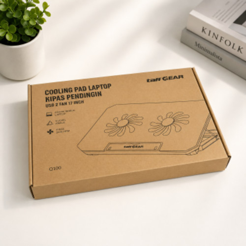 taffware-cooling-pad-laptop-kipas-pendingin-2-fan-without-knob-speed-q100 (3) TaffGEAR Cooling Pad Laptop Kipas Pendingin 2 Fan without Knob Speed - Q100